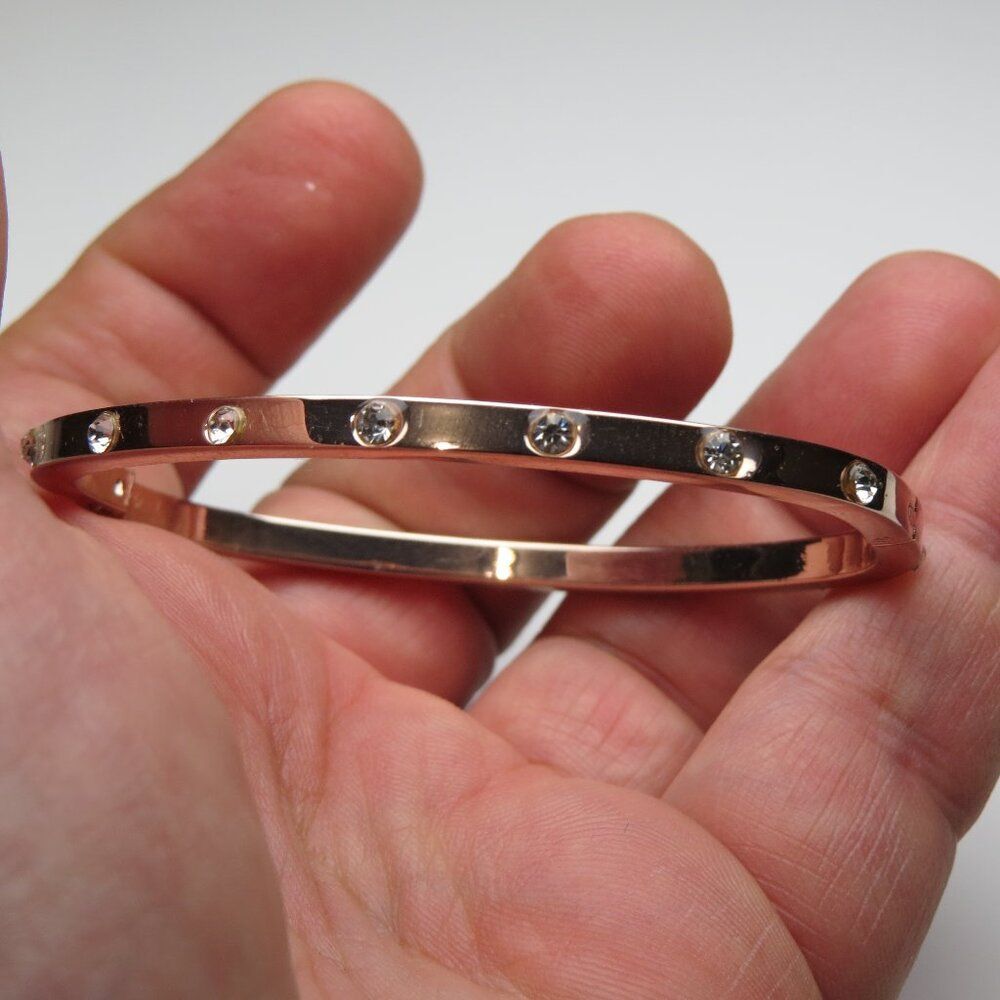 Copper plated Bangle Fashion Bracelet